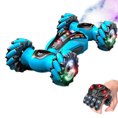 Καρότσι AiJH με τηλεχειριστήριο, μουσική και φωτισμό LED, μπλε