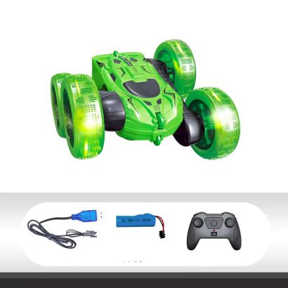 Αυτοκίνητο ακροβατικών AiJH με τηλεχειριστήριο, πράσινο