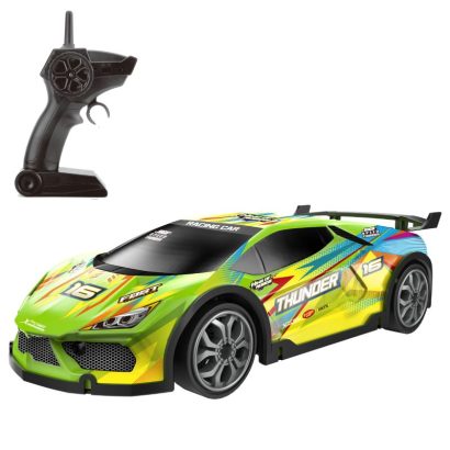 Τηλεκατευθυνόμενο αγωνιστικό αυτοκίνητο drift, πράσινο